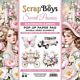 ScrapBoys Sweet Peonies 6x6 Inch Pop Up Paper Pad