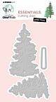 Studio Light Cutting Die Pine trees Essentials nr.874 CCL-ES-CD874 128x71x1mm 