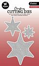 Studio Light Cutting Dies Star ornaments Essentials nr.850 SL-ES-CD850 89x144mm