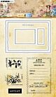 Studio Light Stamp & Cutting Die ATC & stamps Wild & Free nr.82 JMA-WAF-SCD82 92x138mm