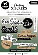 Studio Light Sticker Pad Nederlandse kerst teksten Essent. nr.22 SL-ES-STIC22 105x148mm