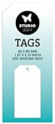 Studio Light Tag Pad Medium Consumables nr.06 SL-ES-TAG06 40x80mm