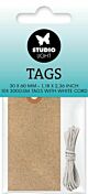 Studio Light Tags Small Consumables nr.02 SL-CO-TAG02 30x60x5mm