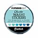 Studio Light Washi Die-cut Stickers Blues Essentials nr.20 SL-ES-WASH20 55x55mm