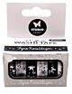 Studio Light Washi tape Black/white - NL - Silver Essentials nr.26  63x37x76mm