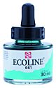 Ecoline Vloeibare Waterverf Fles 30 ml Turkooisgroen 661