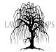 Lavinia Stamps Weeping Willow Tree LAV296