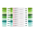 Talens Pantone marker set x9 Green