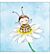 Servet 33x33cm Bee child