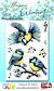 Studio EELZ Clear Stamps  Magical Winter 1 Whimsical Winter Birds