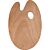 Houten palet ovaal 5mm. 27x41cm