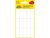 Avery etiket Zweckform 38x14mm wit blister a 90 etiketjes