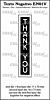 Crealies Texto Negativo Thank you - ENG (V) EN01V max.16x75mm