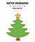 Dutch Doobadoo Card Art Kerstboom A5 470.784.317 14,8x18cm