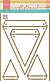 Marianne Design Craft Stencil - Vlaggen A5 