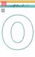 Marianne Design Mask Stencil - letter O (Oma en Opa dag) PS8162 210x149mm