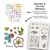 Polkadoodles Colour & Create Funky Flower Friend 2-in-1 Creative Stencil (PD8712)