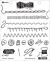 Ranger Dylusions Cling Stamp Set Sew Easy DYR81722 Dyan Reaveley 