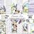 ScrapBoys Lavender Love paperpad 24 vl+cut out elements-DZ SB-LALO-09 250gr 15,2cmx15,2cm