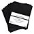 Pop-Up Die Cutting Glitter Foam Sheets - Black (10pcs) (SCS-292)