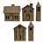 Sizzix Thinlits Die Set 21PK - Paper Village #2  Tim Holtz 