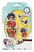 Studio Light Cling Stamp Frida's friends Sign. Coll. nr.702 ABM-SI-STAMP702 120x170x5mm