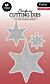 Studio Light Cutting Dies Star ornaments Essentials nr.850 SL-ES-CD850 89x144mm