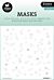 Studio Light Mask Stencil Confetti Essentials nr.263 SL-ES-MASK263 135x135x1mm